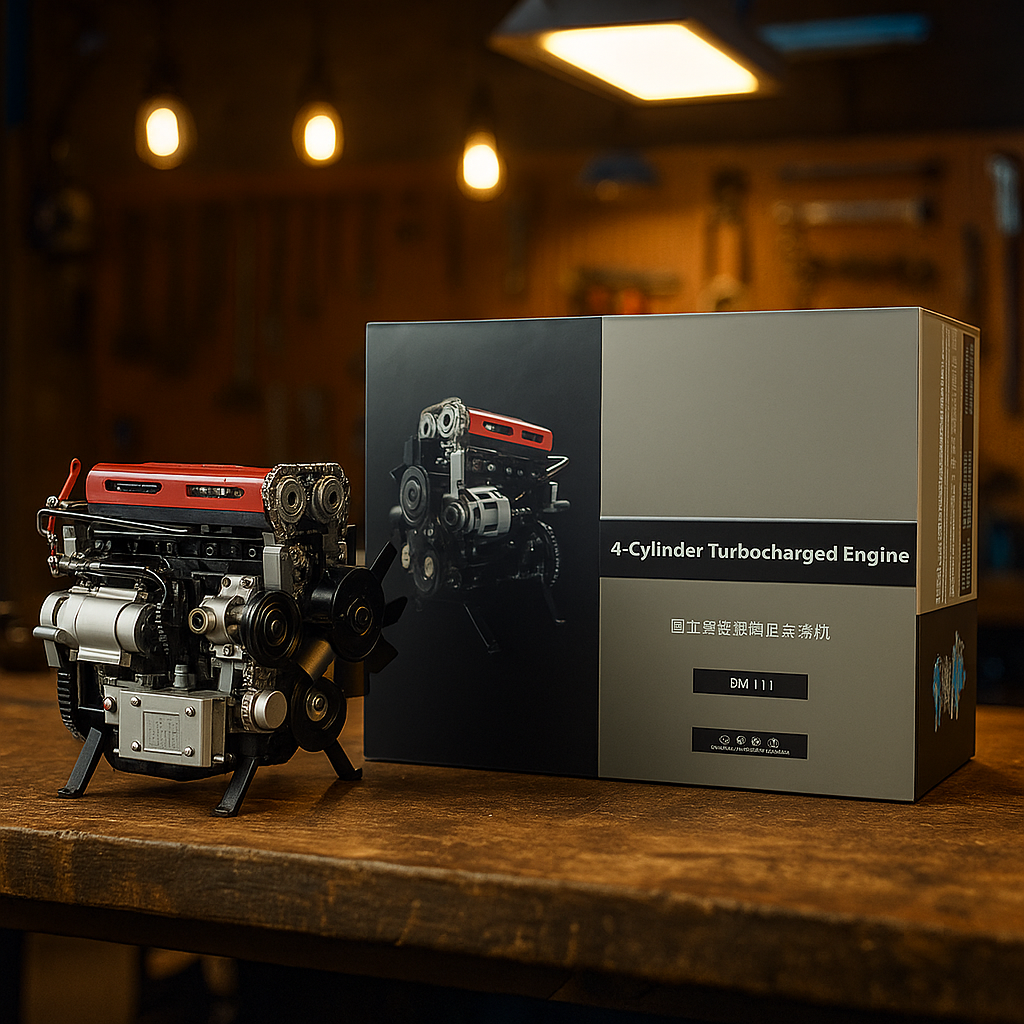 Teching Turbo Engine Kit – Build Your Own Working Turbocharged Engine Model