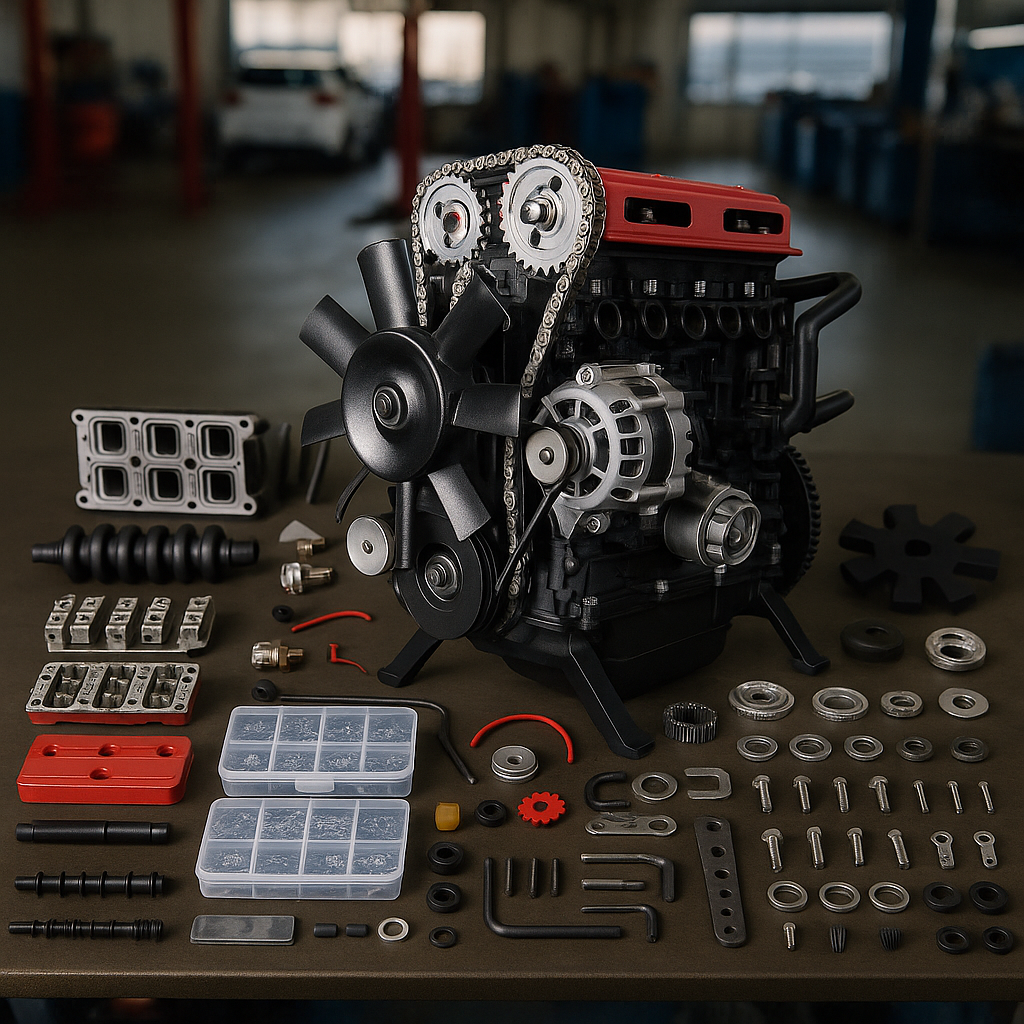 Teching Turbo Engine Kit – Build Your Own Working Turbocharged Engine Model