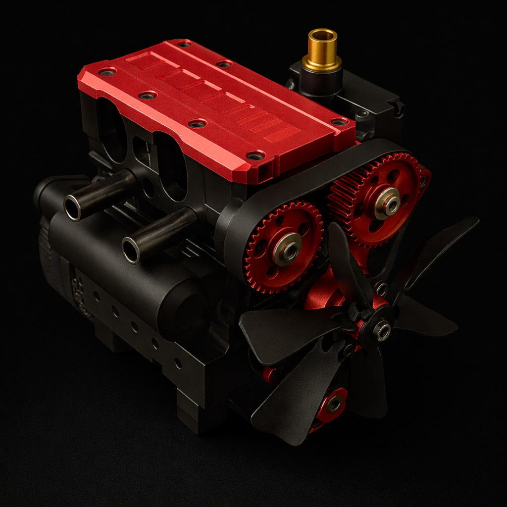 Twin 7 Engine Kit – Build Your Own High-Performance Engine Model
