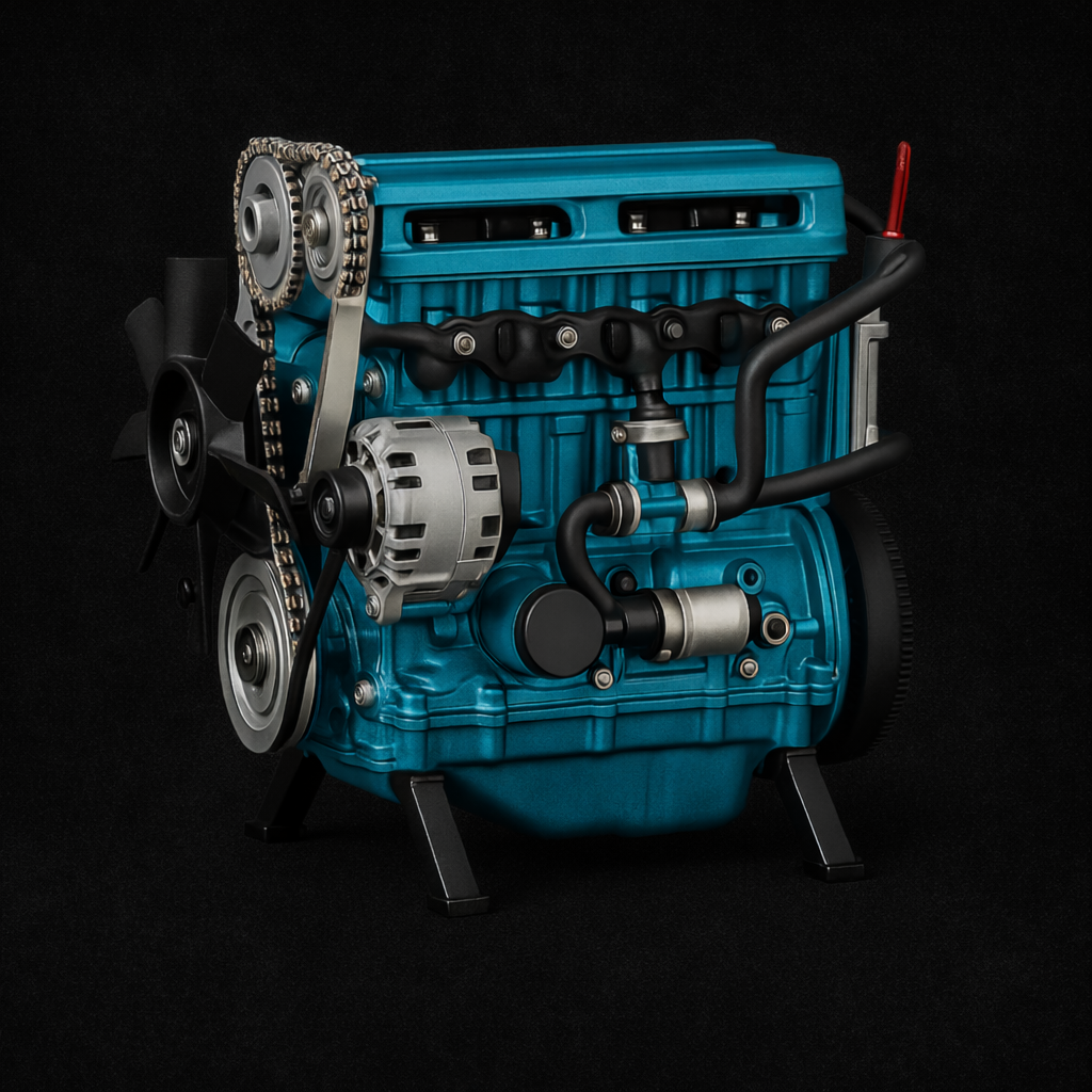 Teching Turbo Engine Kit – Build Your Own Working Turbocharged Engine Model