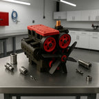 Twin 7 Engine Kit – Build Your Own High-Performance Engine Model